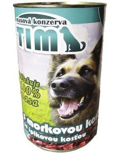 Masové konzervy pro psy hovězí