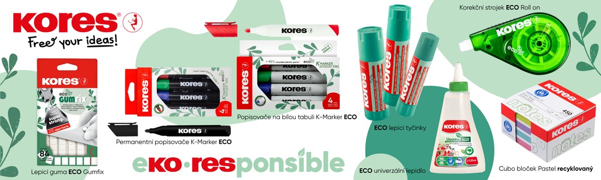 Kores ECO kancelářské potřeby