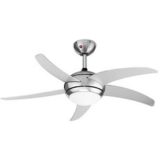 stropní ventilátor se světlem