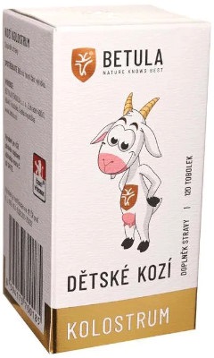 Kozí colostrum pro děti