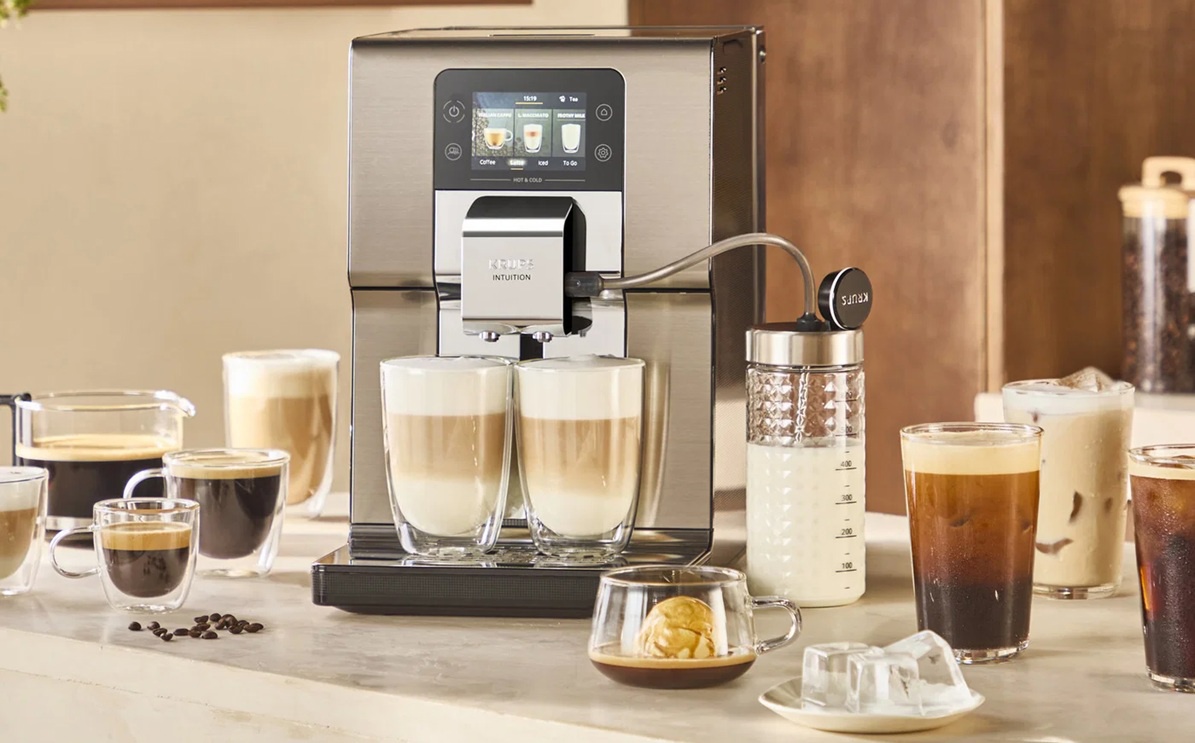 Recenze automatického kávovaru KRUPS Intuition Experience Hot&Cold EA879EE0