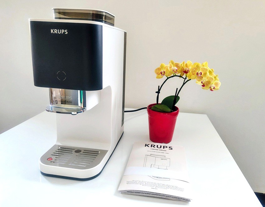 Recenze automatického kávovaru KRUPS Coffee Crush Ivory