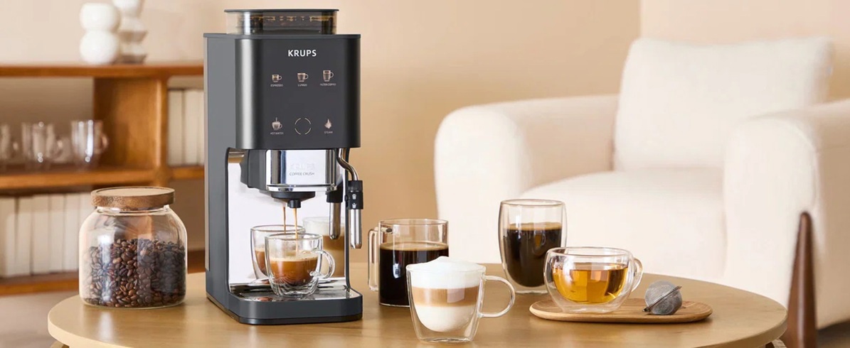 Recenze automatického kávovaru KRUPS Coffee Crush Extra Milk Recenze na automatický kávovar KRUPS Coffee Crush Extra Milk