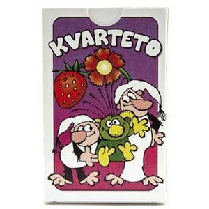 Kvarteto karty s tématikou pohádek