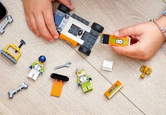 LEGO Auto mit Batterie