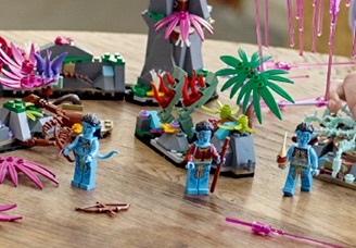 LEGO Avatar leuchtende Teile
