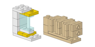 LEGO half stud offset