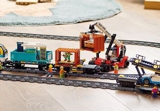 LEGO vlaky na cestách