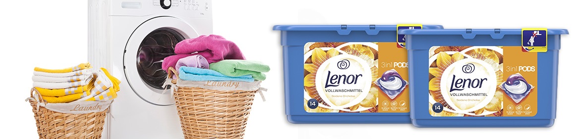 Vyskúšali sme pre vás: kapsule na pranie Lenor 3 v 1 - dve vône