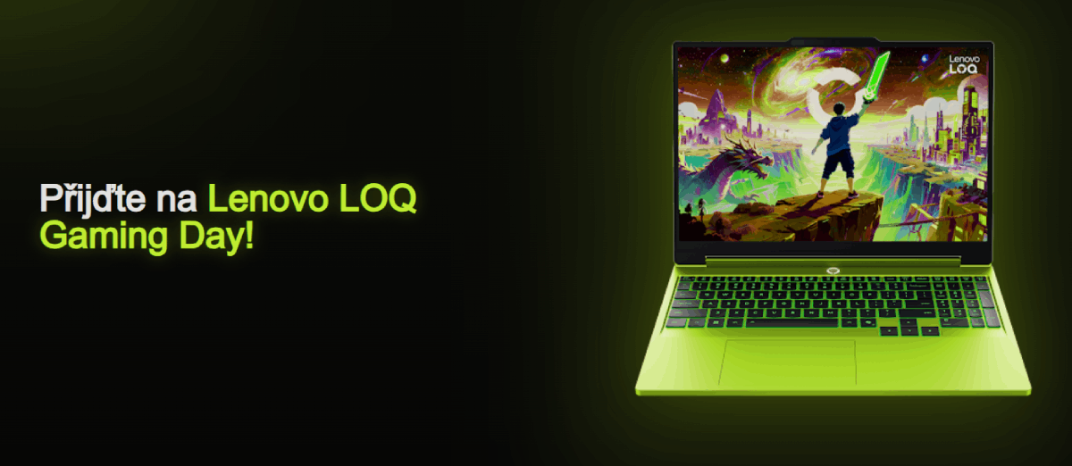 Lenovo LOQ 15AHP11 Surge Green exkluzivní zelený herní notebook Alza