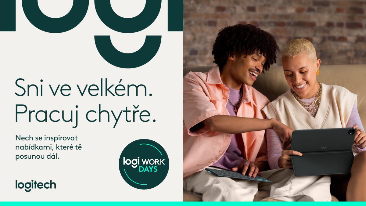 Logi Work Days: příslušenství Logitech v akci