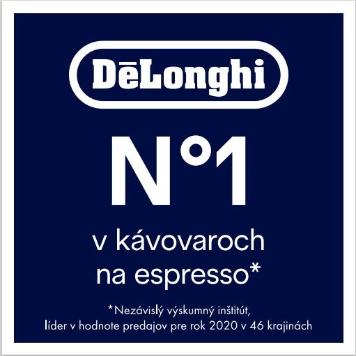 DeLonghi je číslo 1.