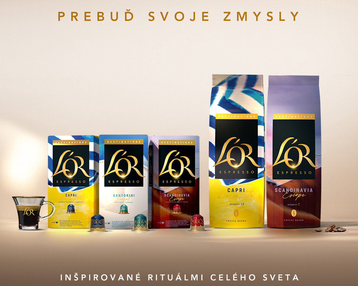 Káva L'OR Destinations