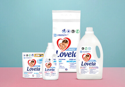 lovela baby prací prášky