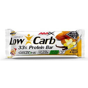Protein tyčinka s nízkým obsahem sacharidů