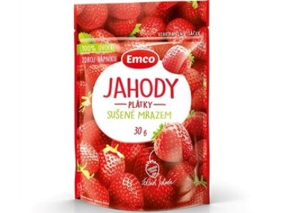 Emco jahody sušené mrazem