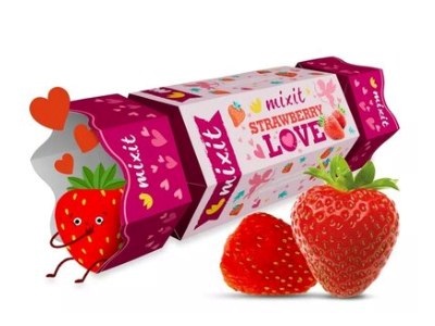 Lyofilizované jahody Mixit