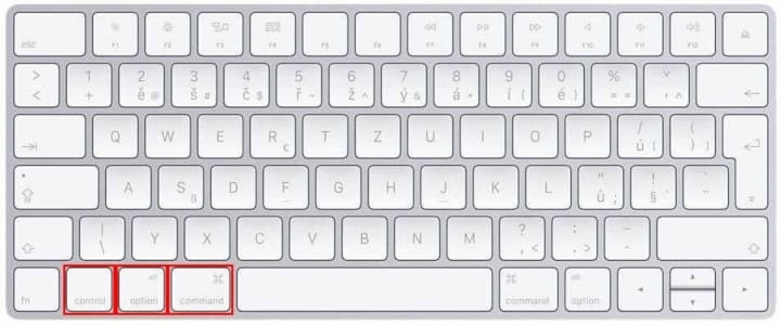 Mac-Tastatur