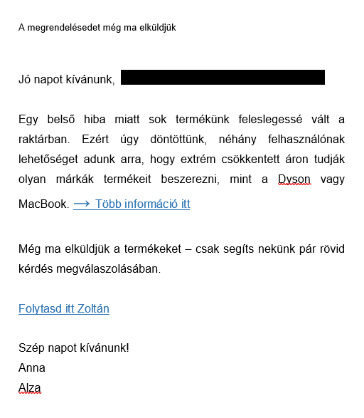 Internetes csalások