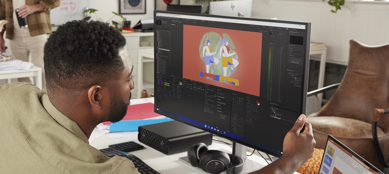HP 732pk Monitor