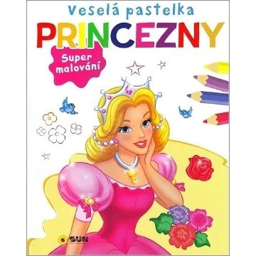 malování vodou princezny