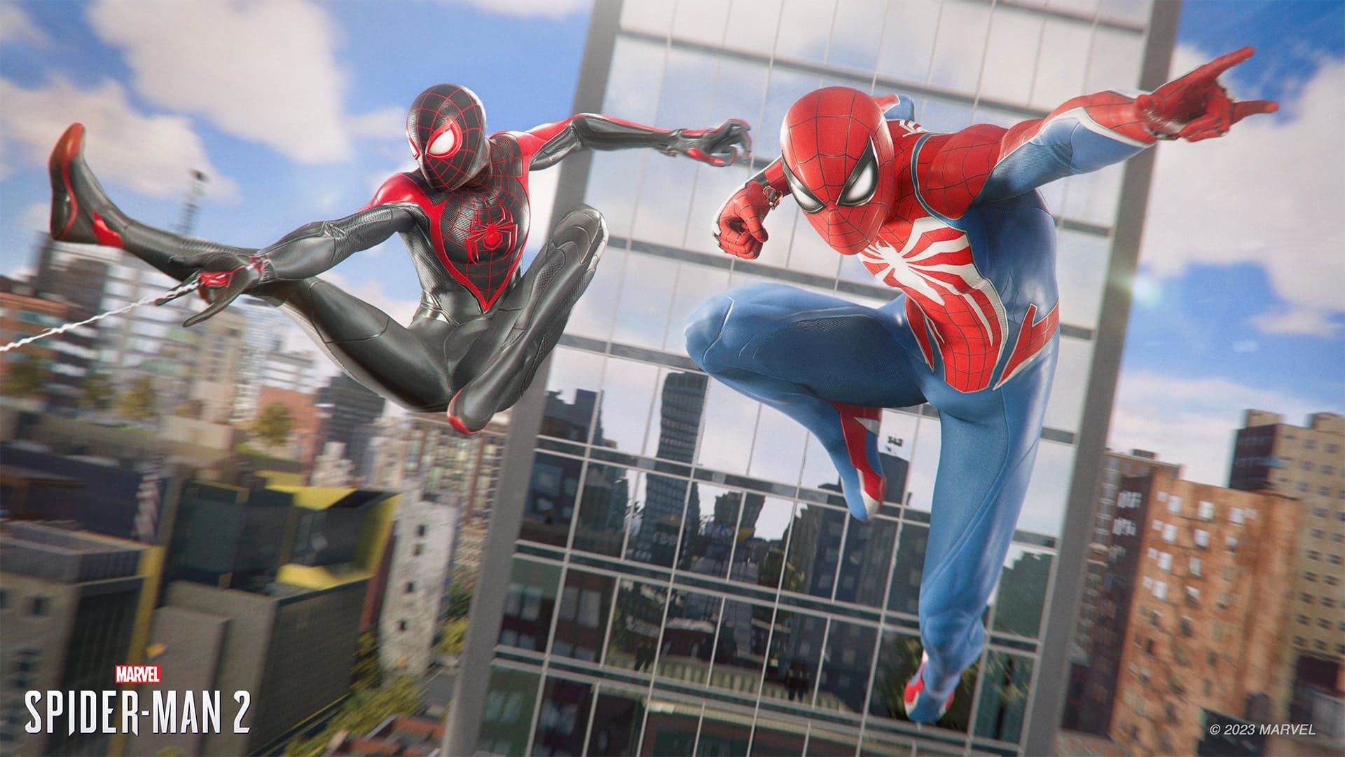 Marvel's Spider-Man 2; screenshot: cover