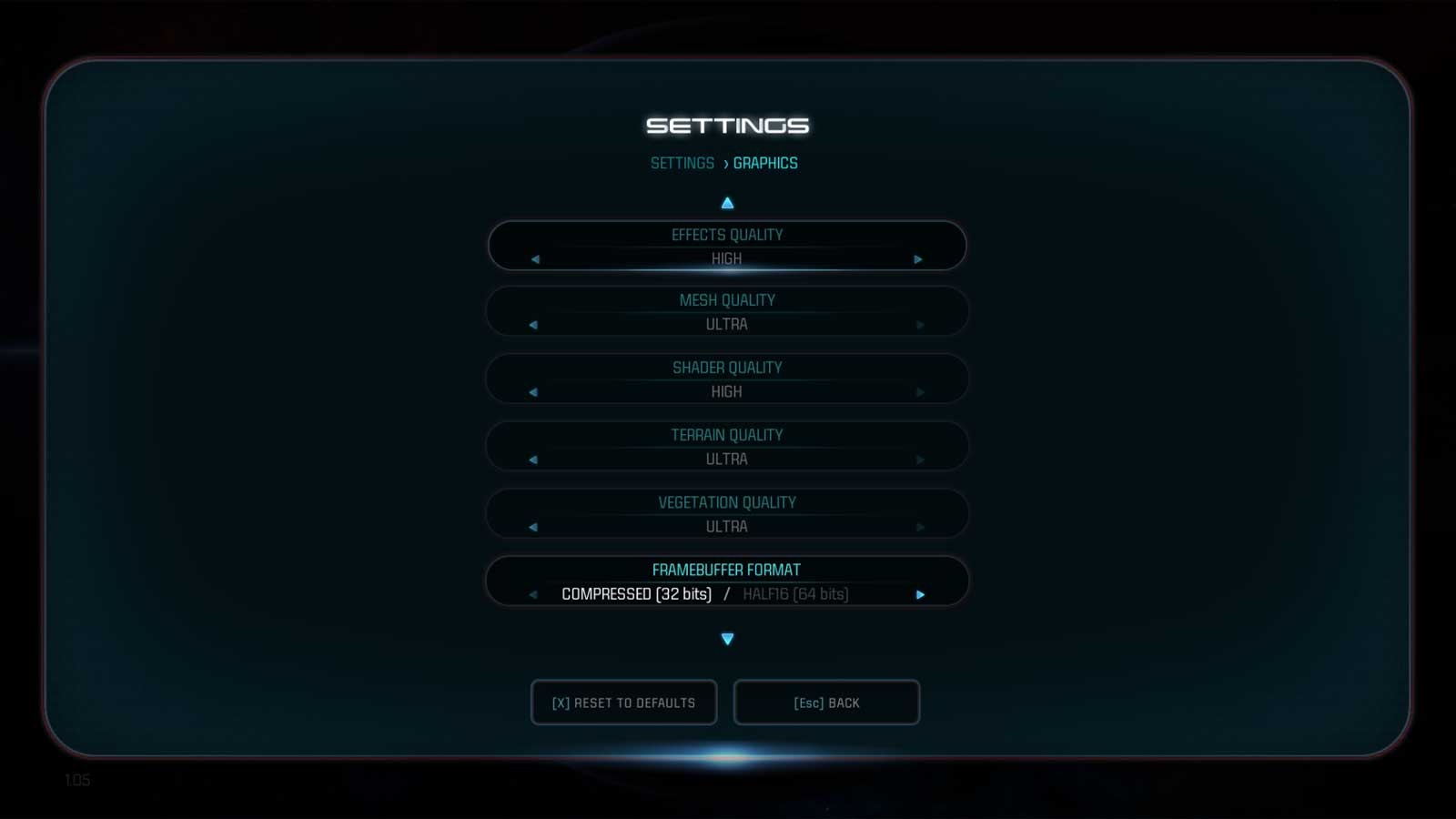 Mass Effect: Andromeda nastavení 5
