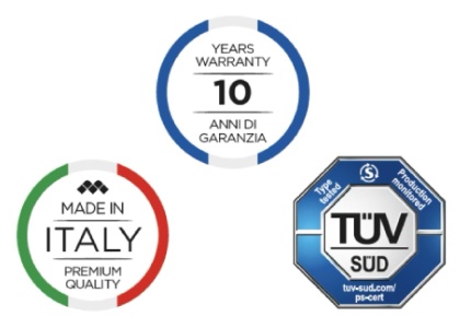 Meliconi certifikace