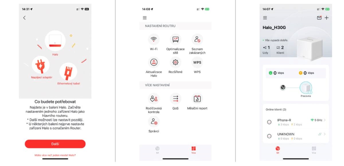WiFi Mesh systém Mercusys Halo