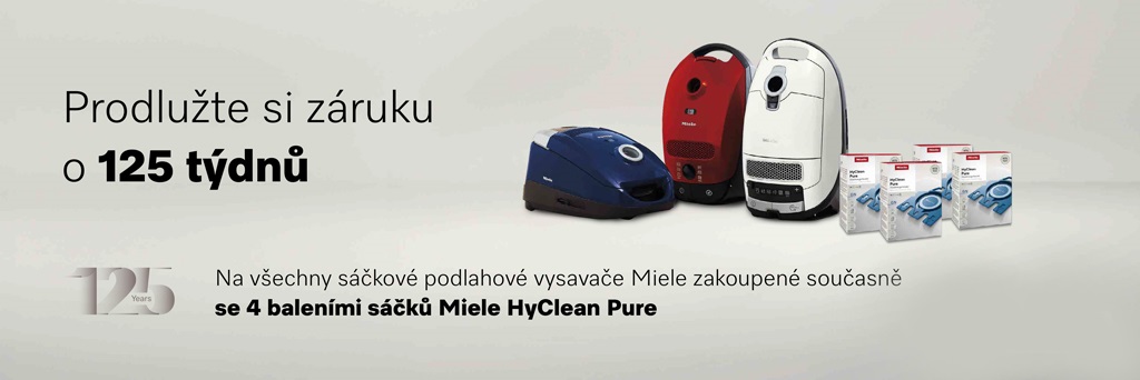 Vysavače Miele akce