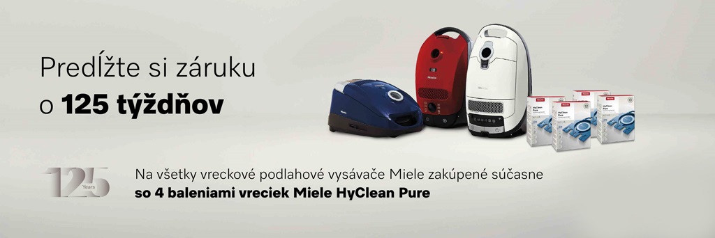 Vysávače Miele akcia
