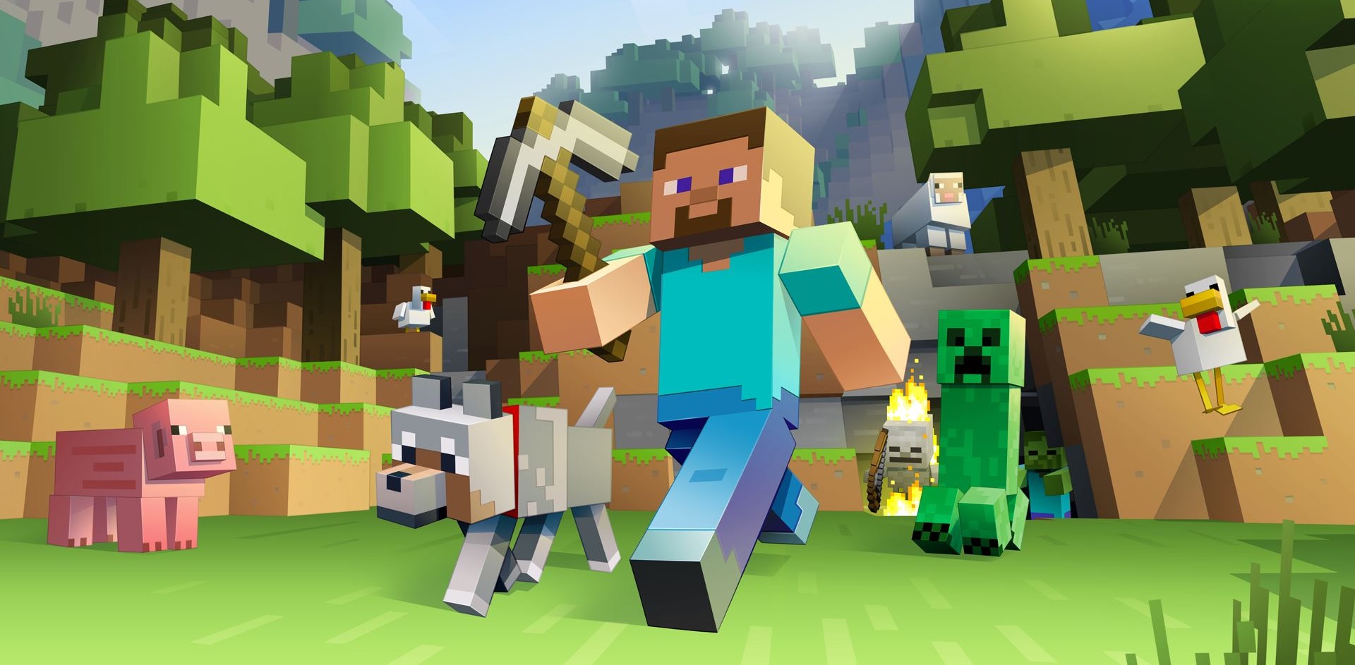 Hračky Minecraft udělají radost každému objeviteli tohoto krychlového světa