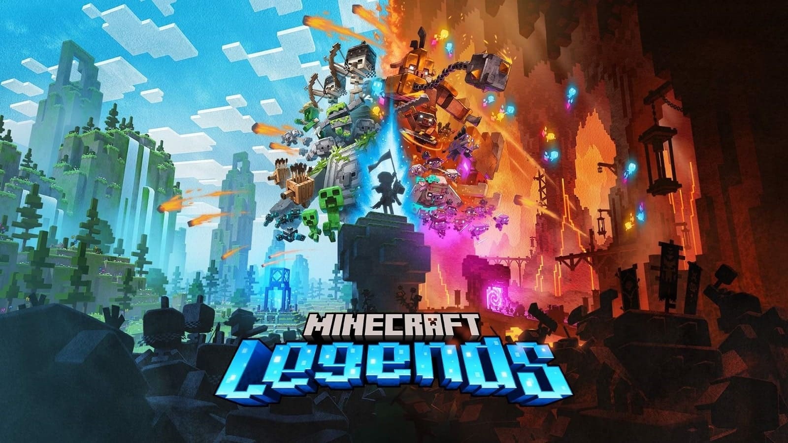 Minecraft Legends; screenshot: cover