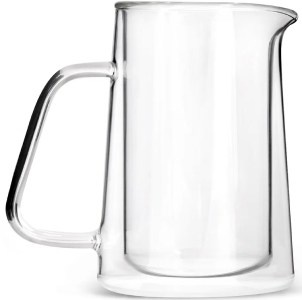Milchflasche aus Glas