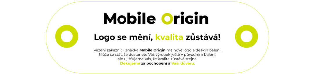 Mobile origin změna loga