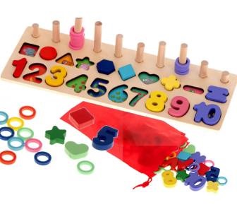 Montessori hračky 1 rok – čísla