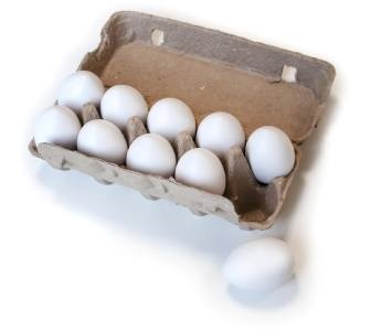 Montessori hračky 1 rok – drevené vajíčka
