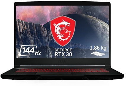 Herní notebook MSI GF65 Thin 10UE-098CZ