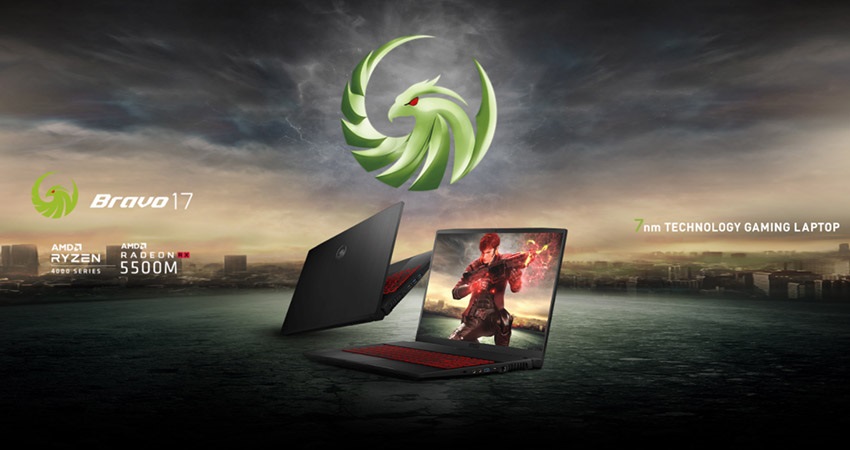MSI Bravo 17;herní notebook;MSI;