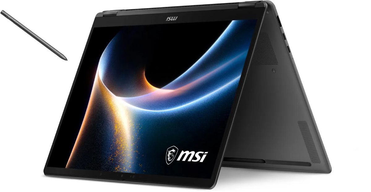 MSI Prestige Flip režimy použití