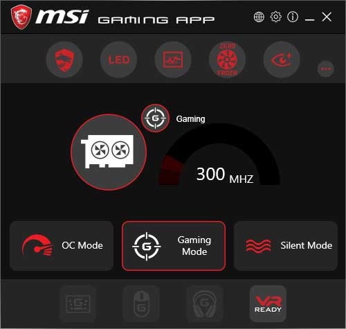 MSI RX 570 Gaming X 4G Gaming APP