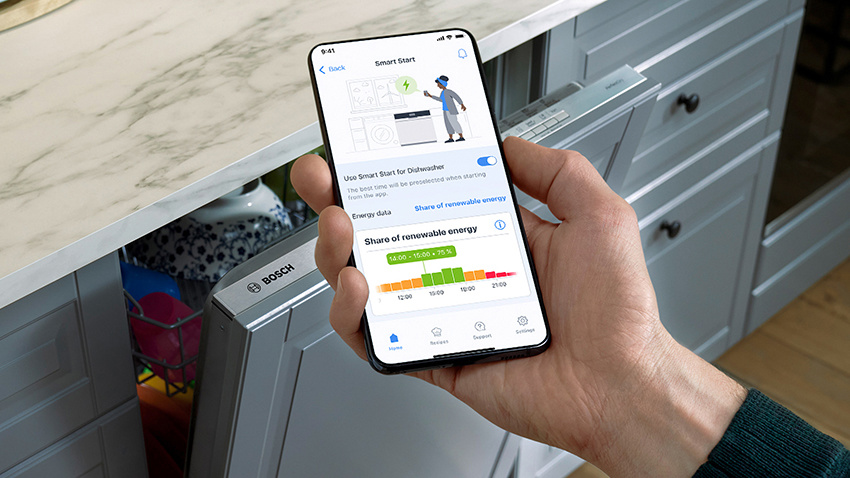 kavovary Bosch s technologií home connect