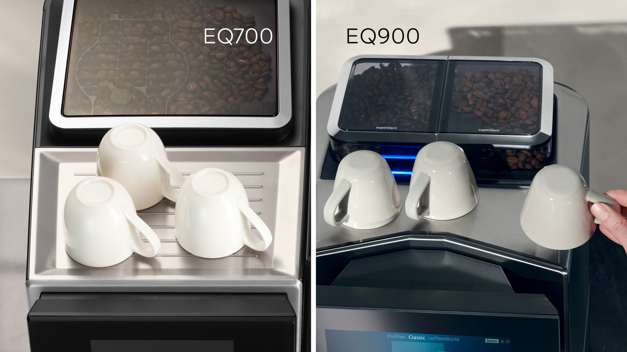 SIEMENS TQ518RX3 EQ500 automatic coffee machine SIEMENS TQ518RX3 EQ500 automatic coffee machine