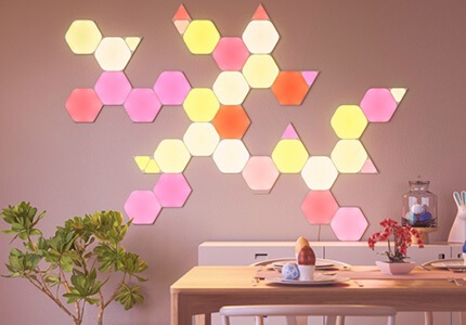 Nanoleaf Triangle and Hexagon