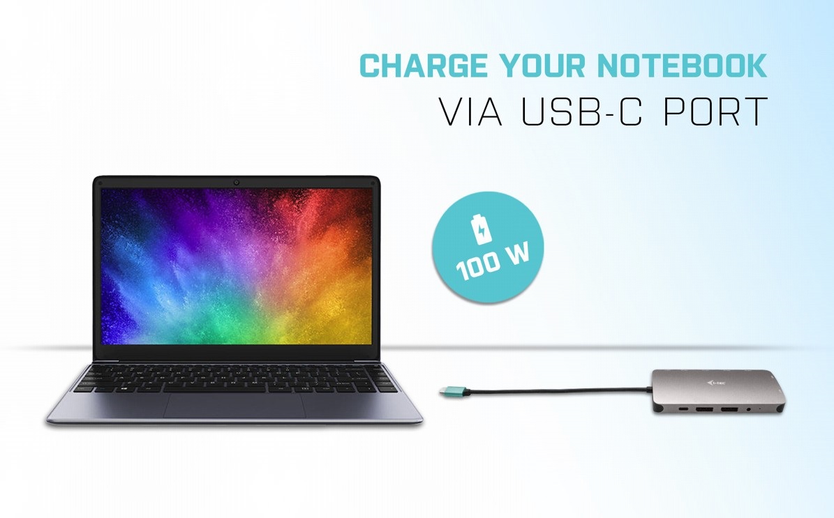 i-tec USB-C Metal Nano 3x Display Docking Station + Power Delivery 100W i-tec USB-C Metal Nano 3x Display Docking Station + Power Delivery 100W