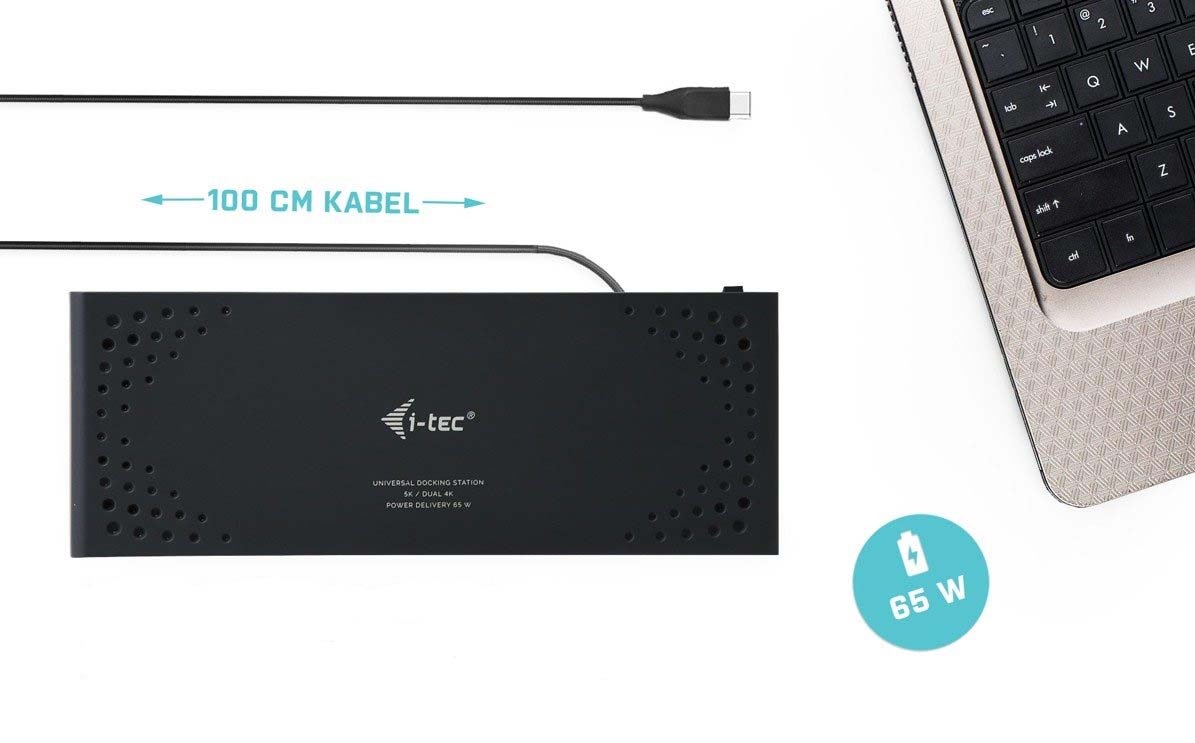 I-TEC USB-C Dual Display Docking Station