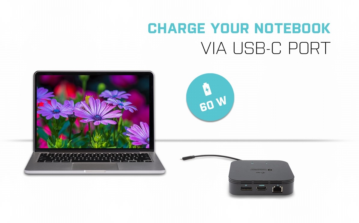 i-tec Thunderbolt 3 Travel Dock Dual 4K Display i-tec Thunderbolt 3 Travel Dock Dual 4K Display