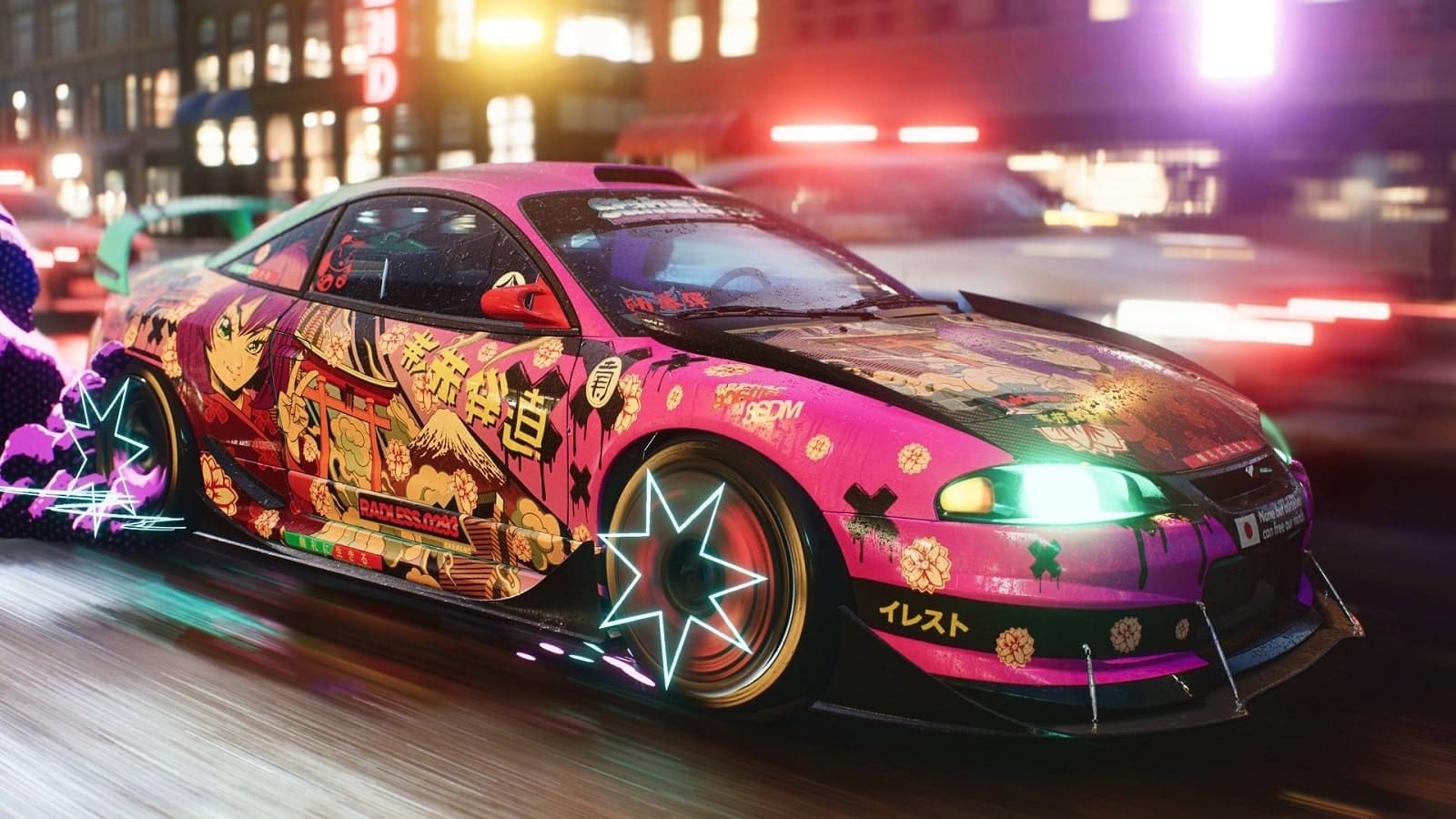 Need for Speed Unbound; screenshot: cover