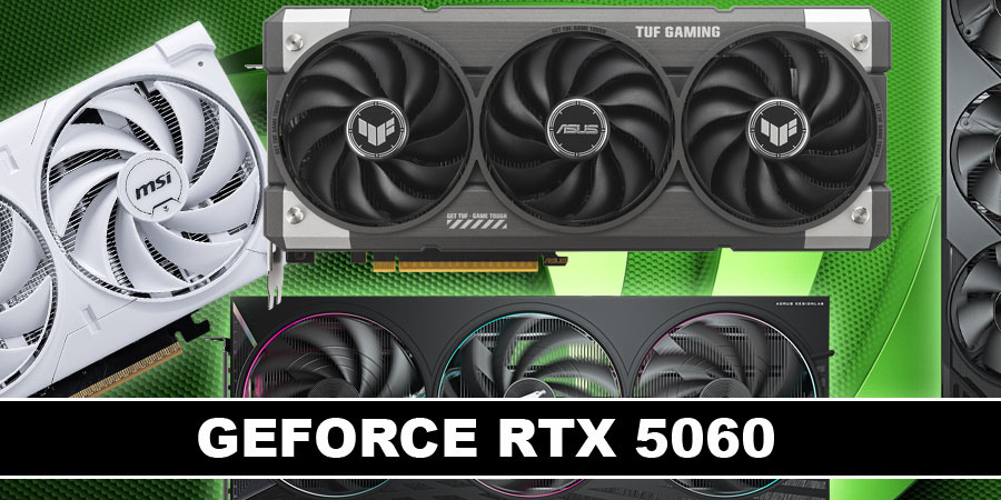 Nejlepší grafické karty GeForce RTX 5060