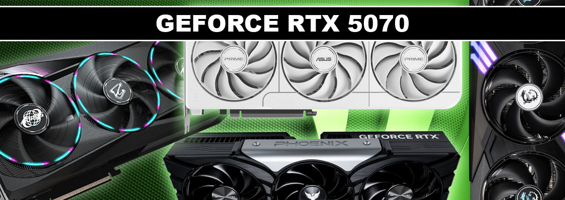Nejlepší grafické karty GeForce RTX 5070